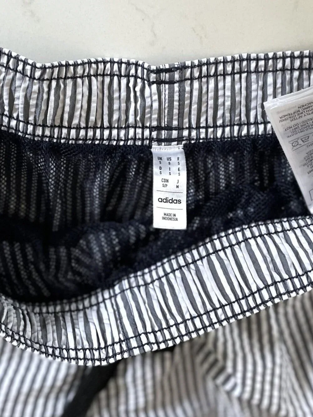 Adidas Stripey Classics Swim Shorts Product Code: IL4020 Size Small